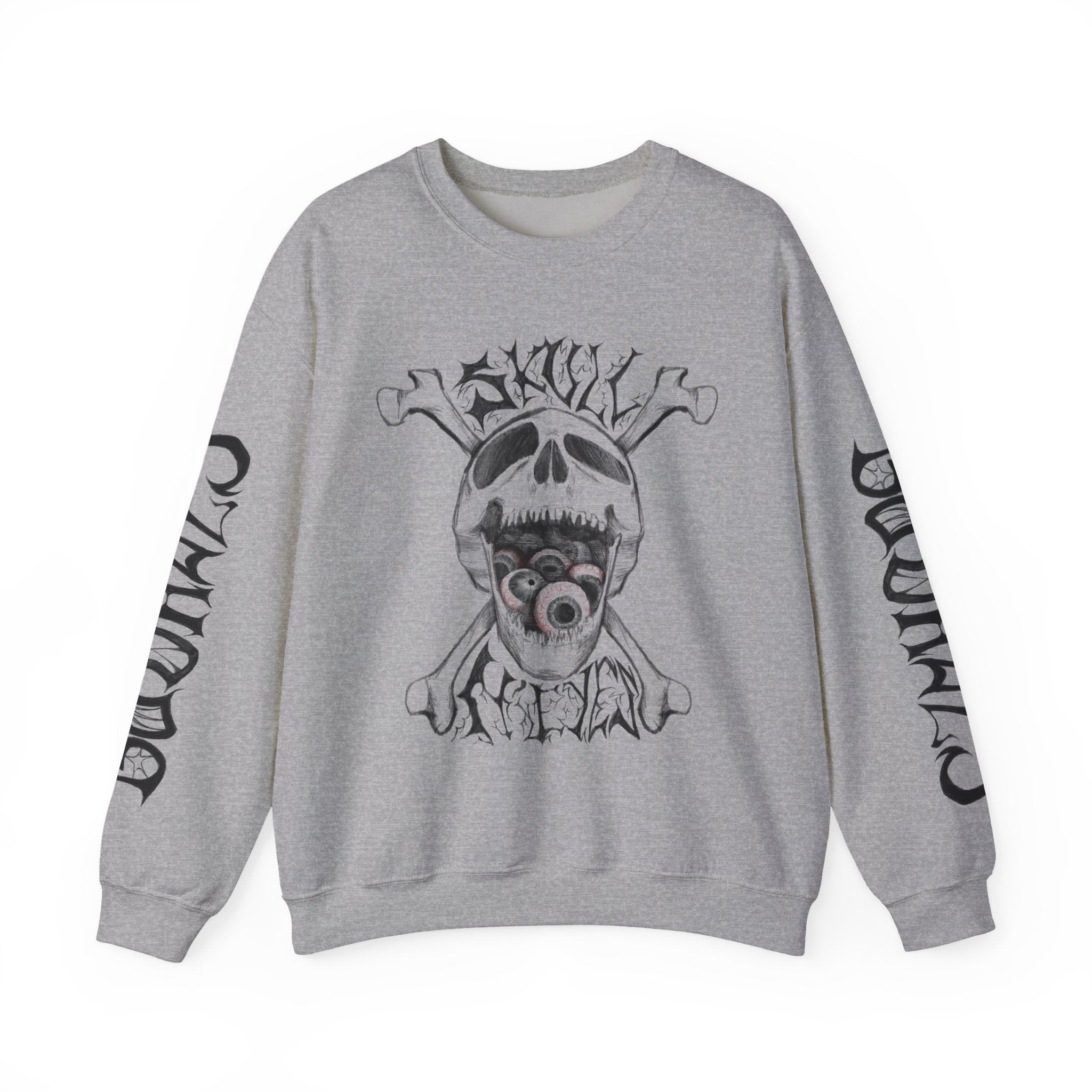 SKULL N’ EYES Crewneck Sweatshirt Unisex Heavy Blend™