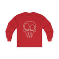 Skull Unisex Long Sleeve Cotton Tee