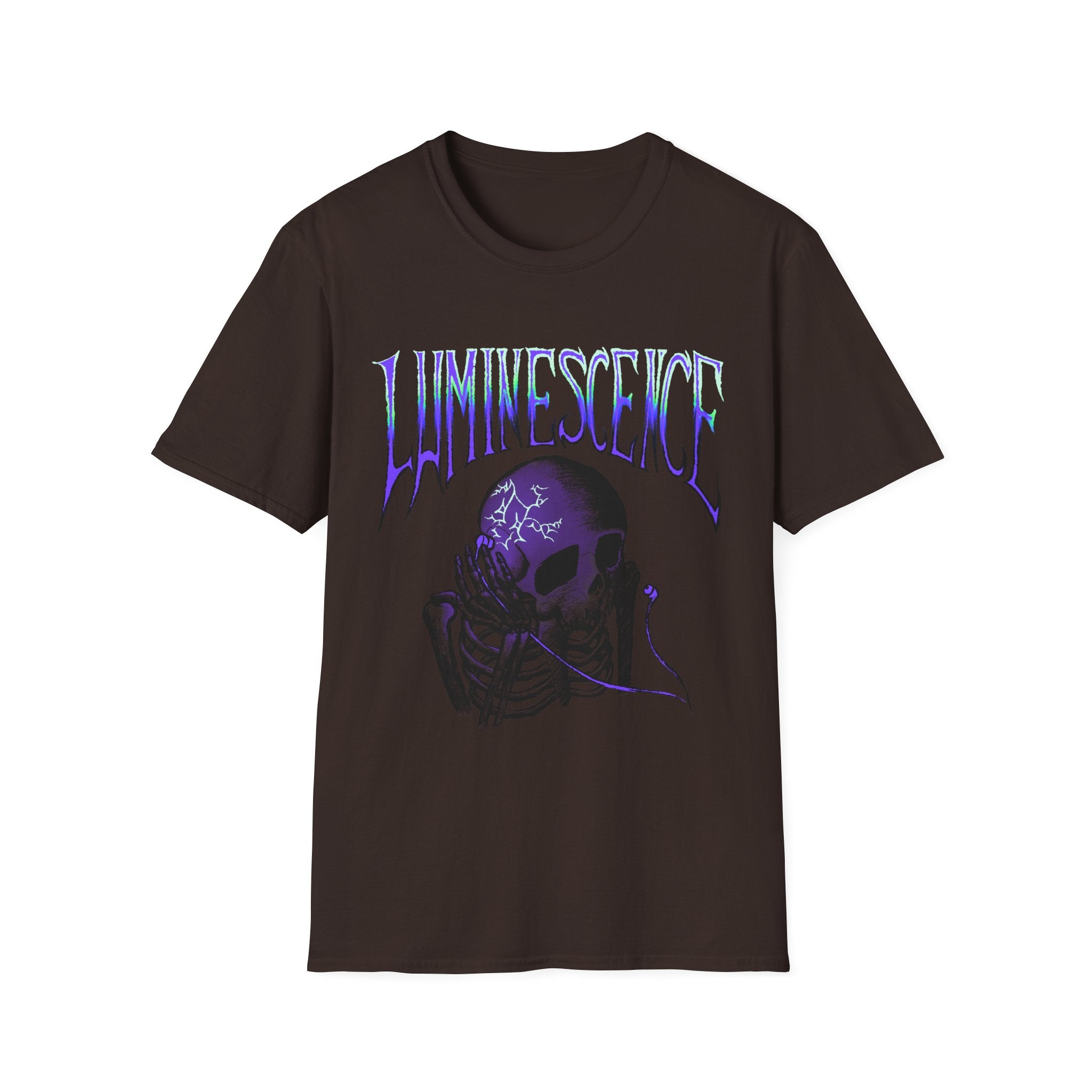 LUMINESCENCE SKELETON Unisex Softstyle T-Shirt