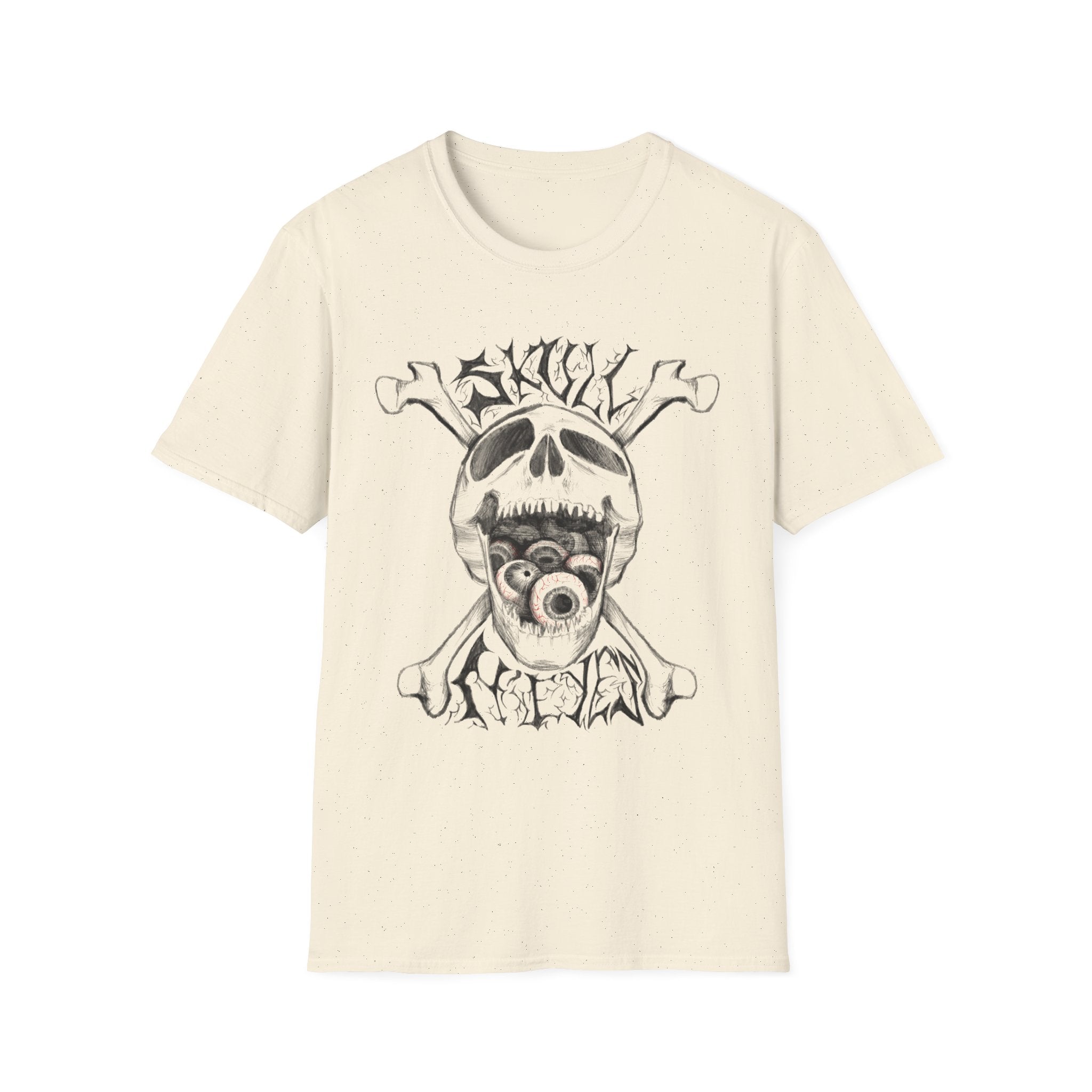 SKULL N’ EYES Unisex Softstyle T-Shirt