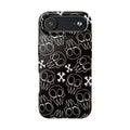 Samsung and iPhone All Over Skull Print Tough Phone Cases | Multiple models