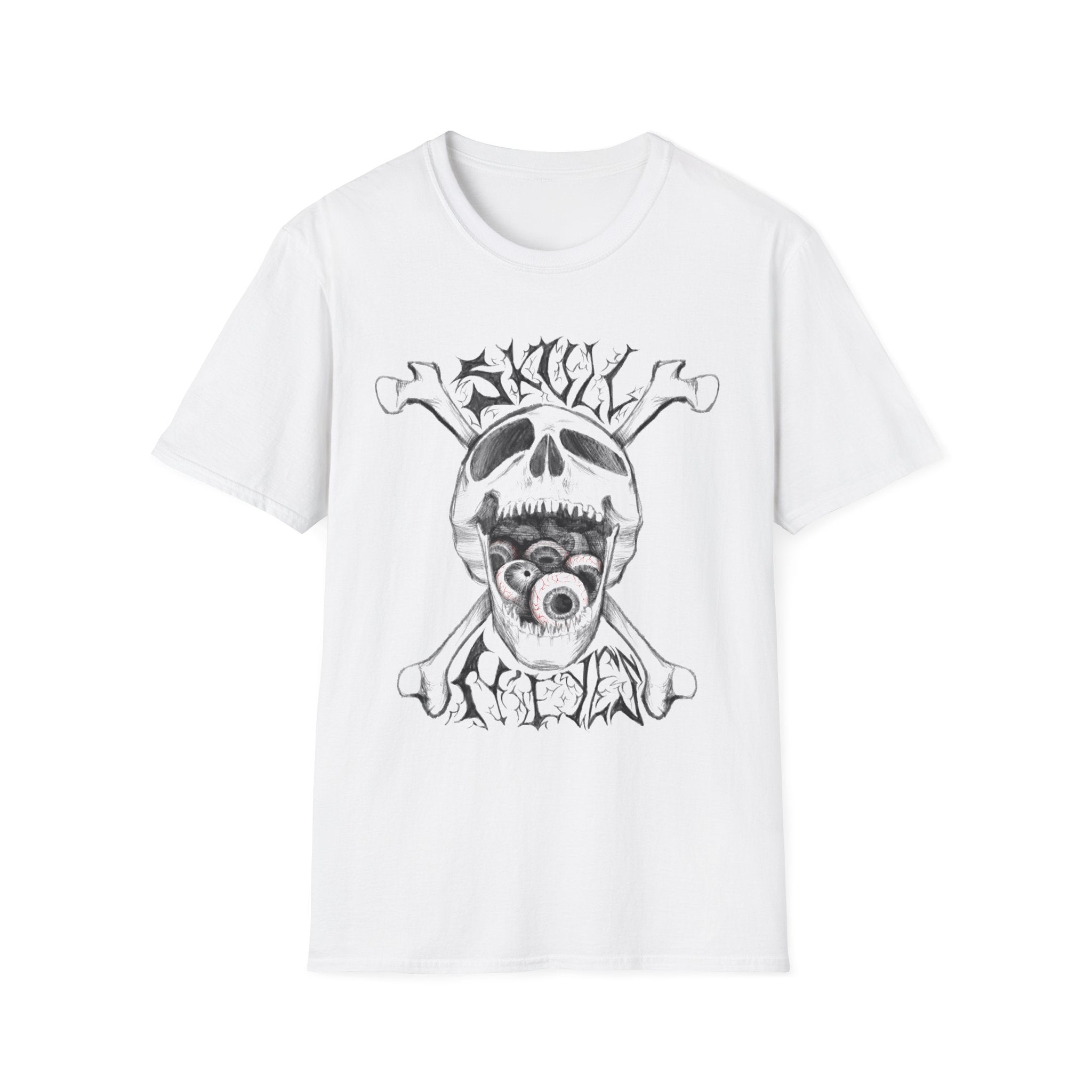 SKULL N’ EYES Unisex Softstyle T-Shirt