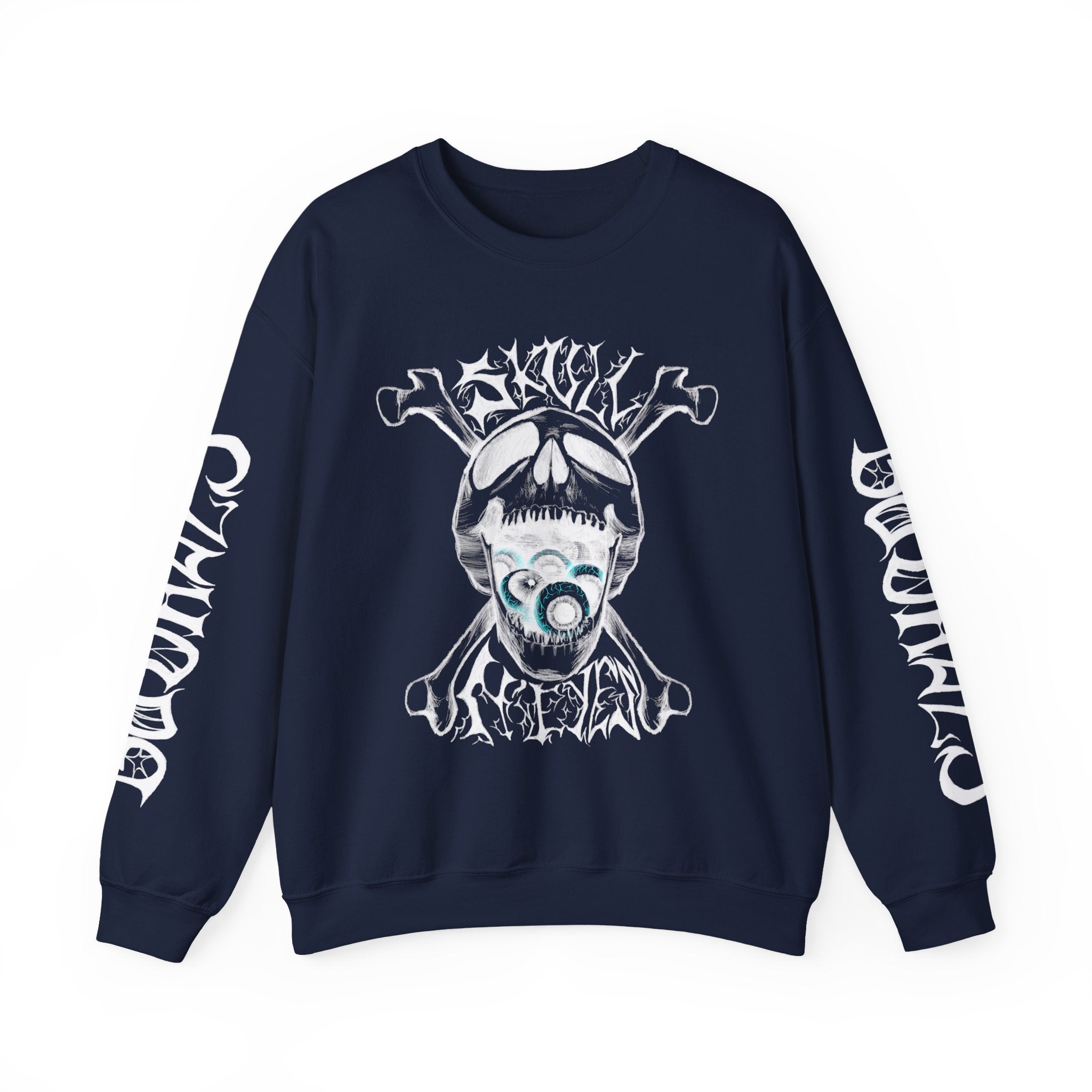 SKULL N’ EYES Crewneck Sweatshirt Unisex Heavy Blend™