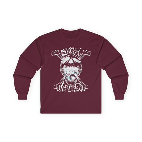 Long Sleeve SKULL N’ EYES Unisex Ultra Cotton Tee