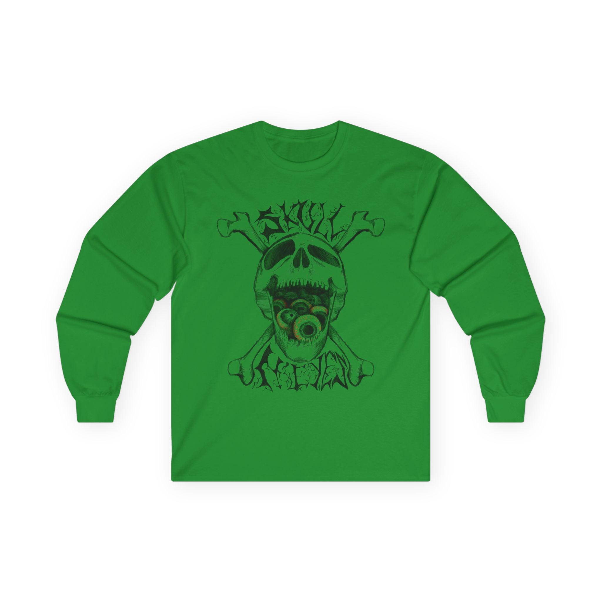 Long Sleeve SKULL N’ EYES Unisex Ultra Cotton Tee