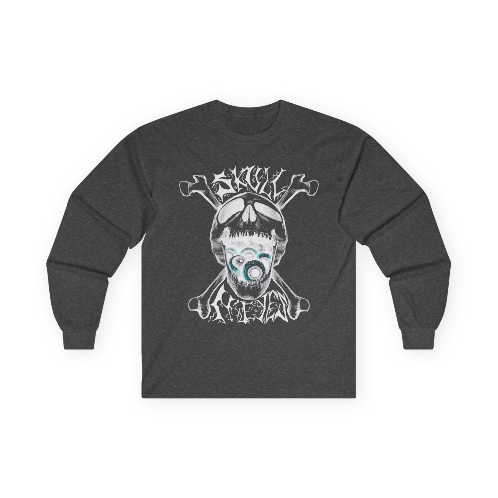 Long Sleeve SKULL N’ EYES Unisex Ultra Cotton Tee