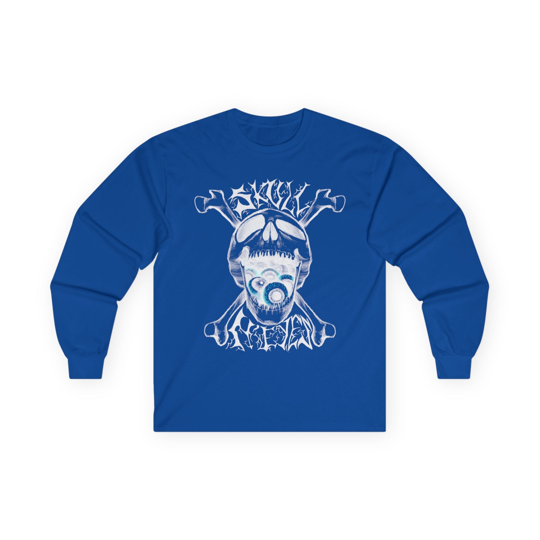 Long Sleeve SKULL N’ EYES Unisex Ultra Cotton Tee