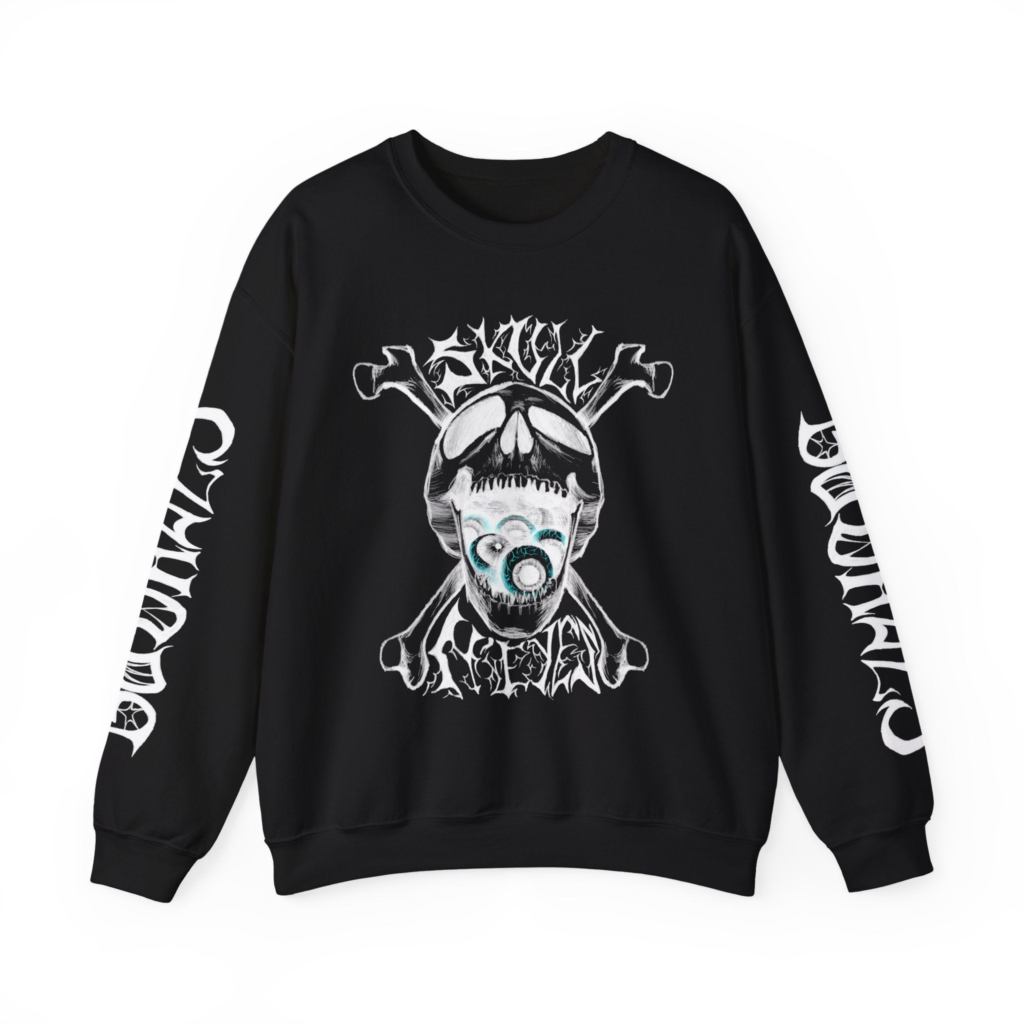SKULL N’ EYES Crewneck Sweatshirt Unisex Heavy Blend™