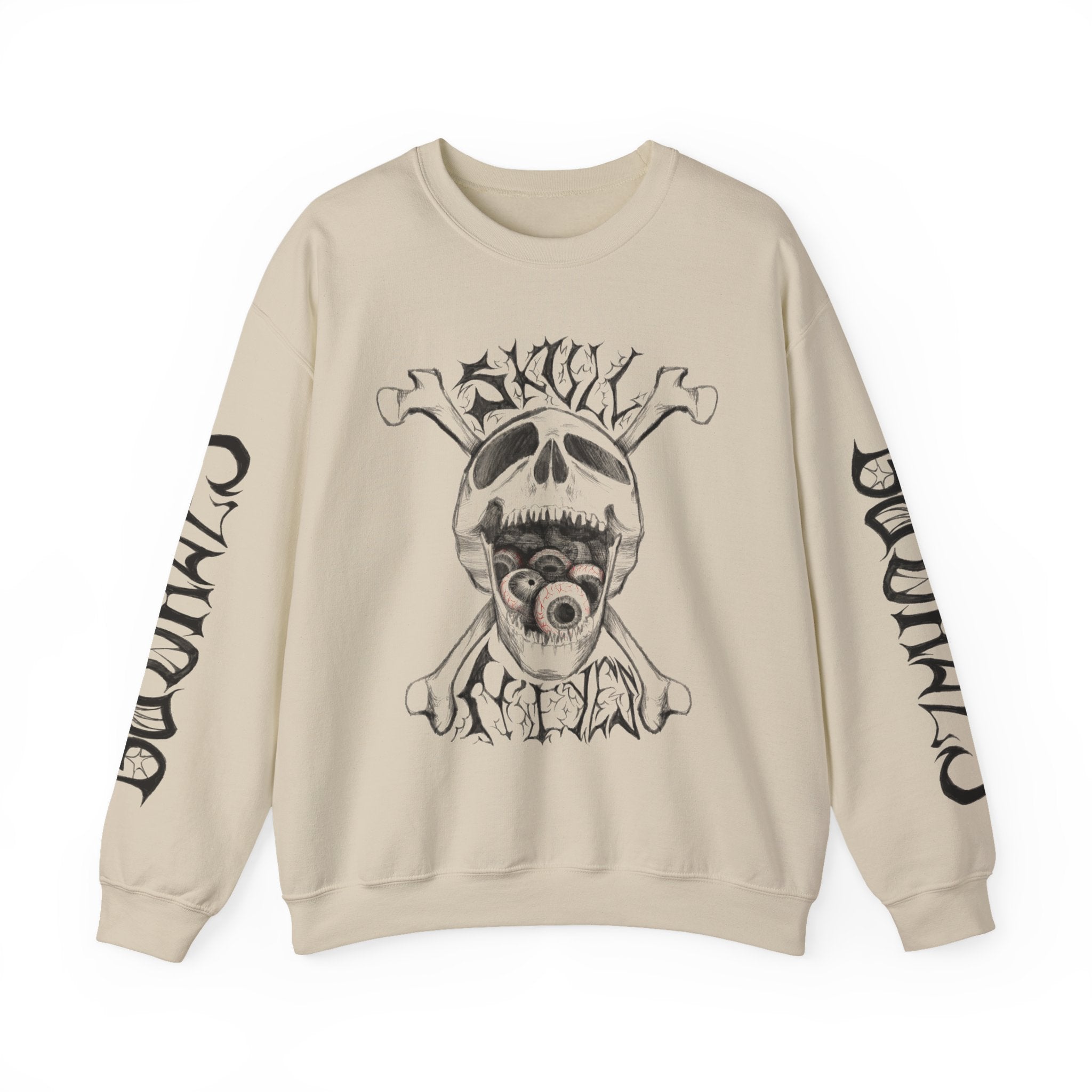 SKULL N’ EYES Crewneck Sweatshirt Unisex Heavy Blend™