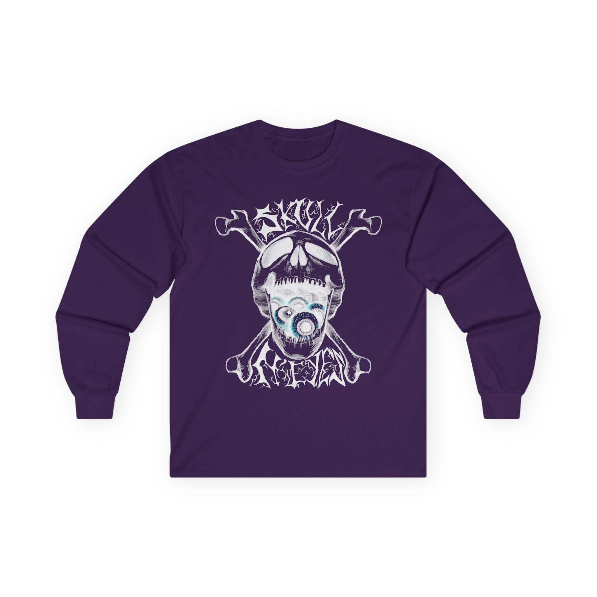 Long Sleeve SKULL N’ EYES Unisex Ultra Cotton Tee