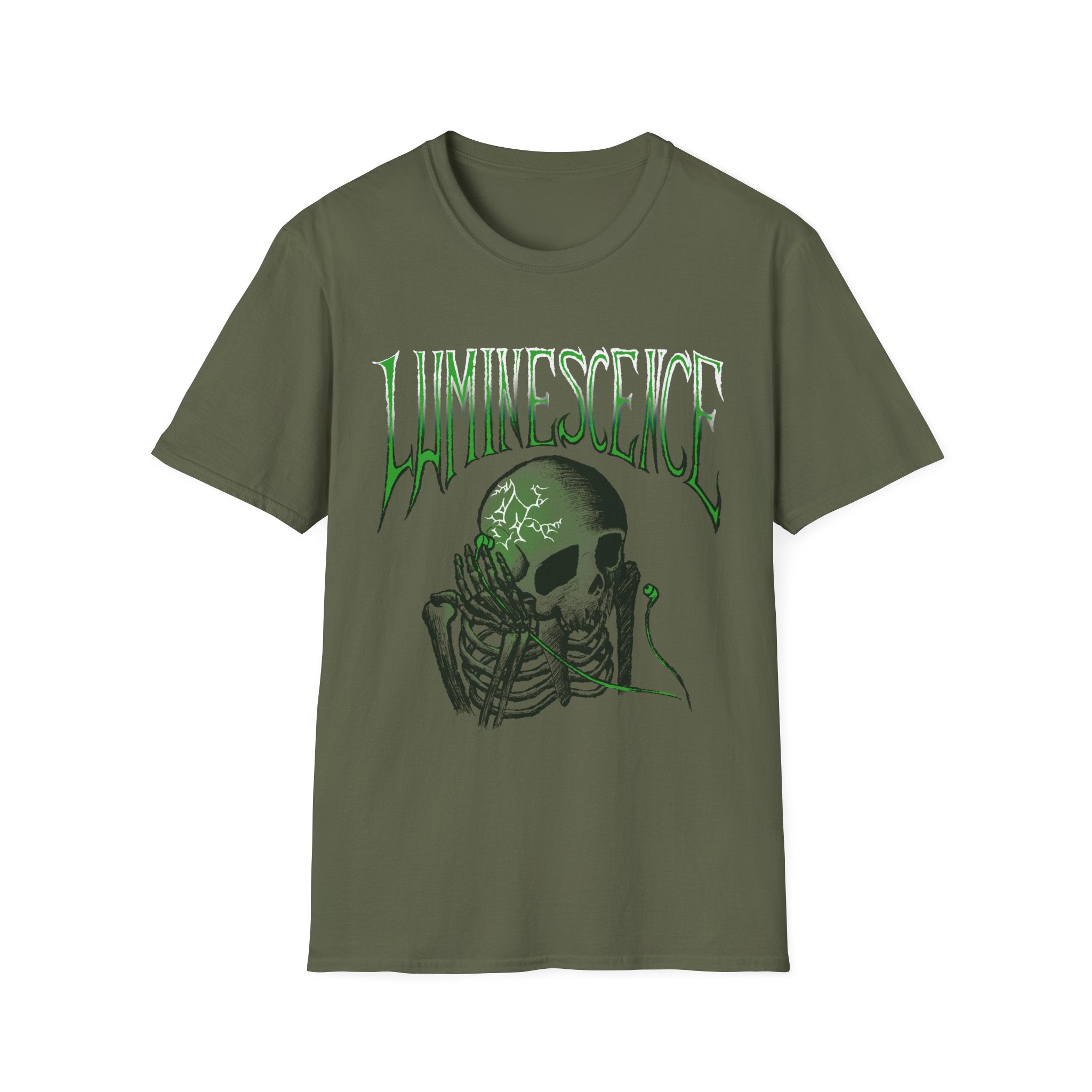 LUMINESCENCE SKELETON Unisex Softstyle T-Shirt