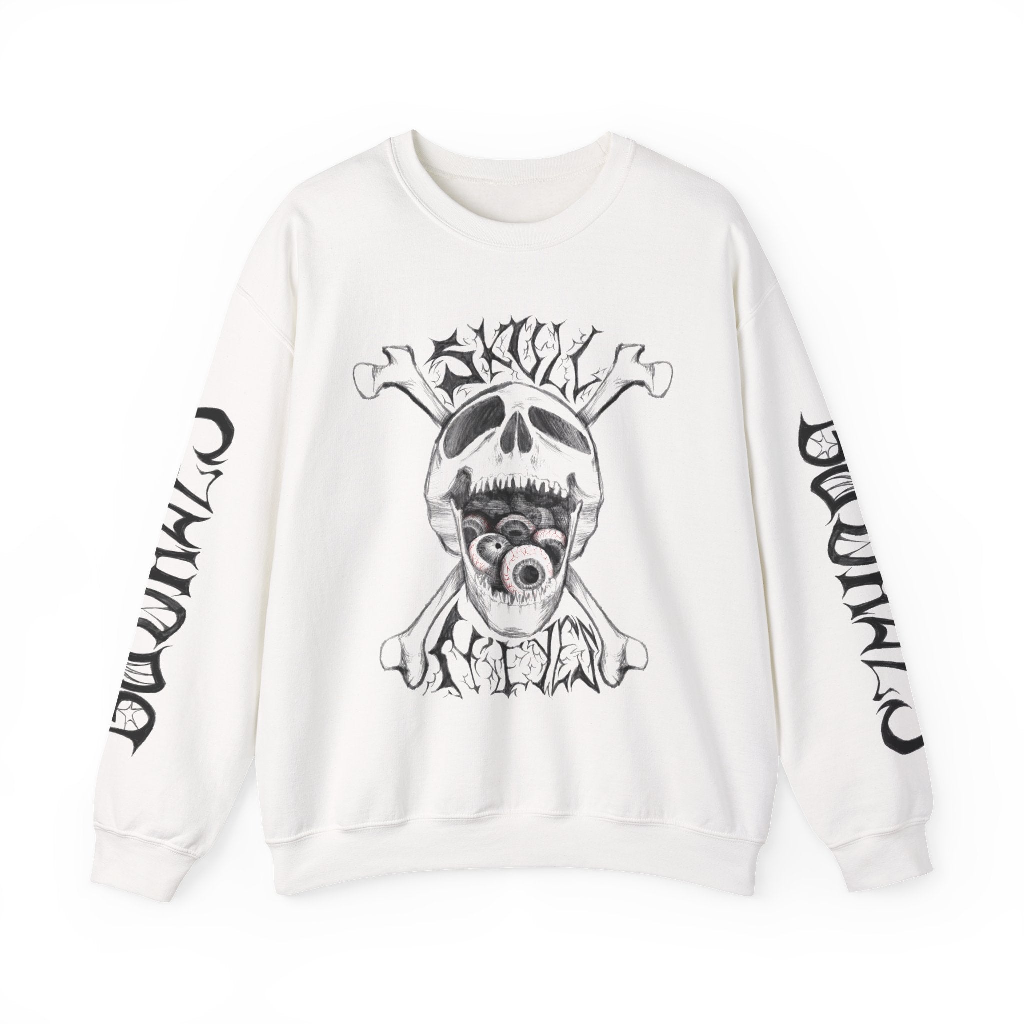 SKULL N’ EYES Crewneck Sweatshirt Unisex Heavy Blend™