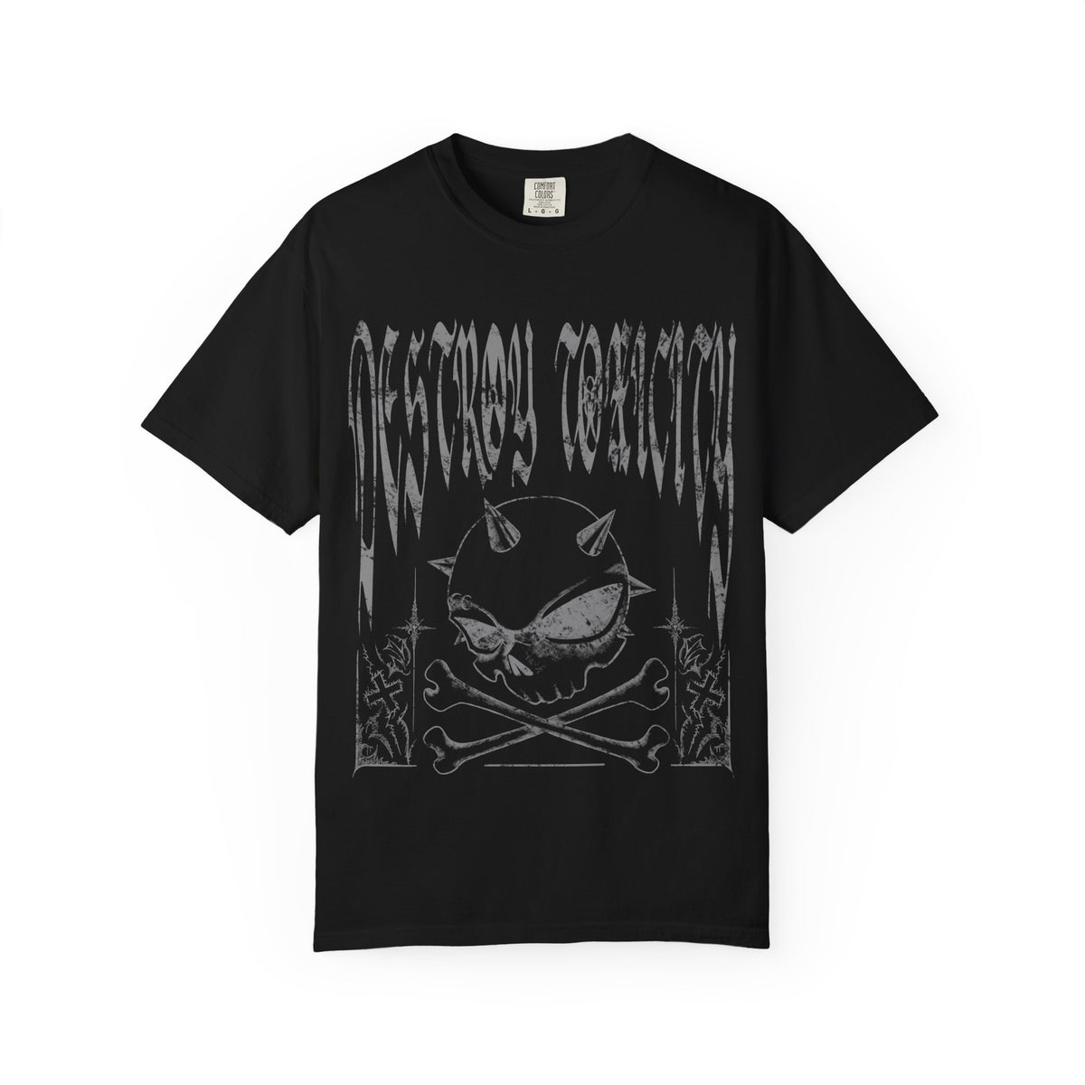 “Destroy Toxicity” Unisex Garment-Dyed Tee