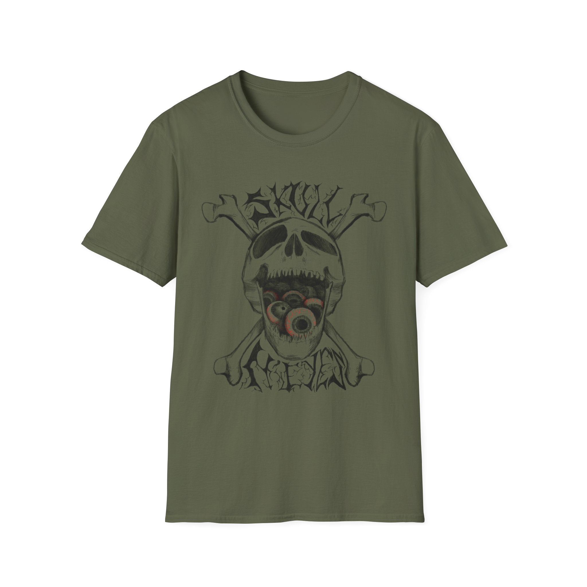 SKULL N’ EYES Unisex Softstyle T-Shirt