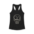 Skull Graphic Women's Ideal Racerback Tank Multiple Colors