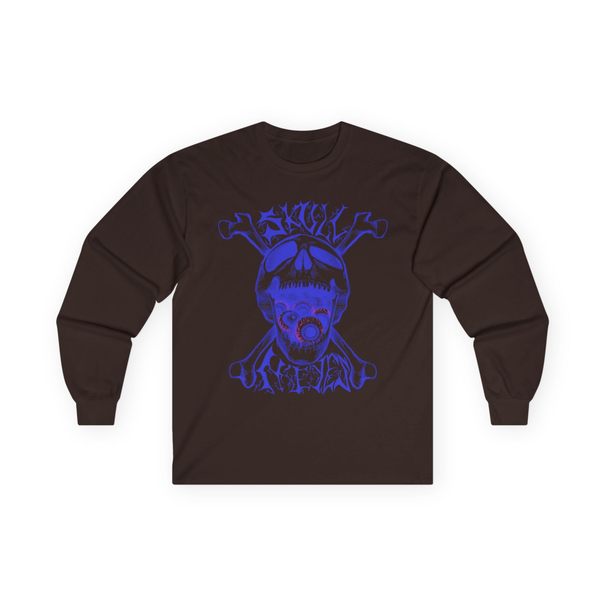 Long Sleeve SKULL N’ EYES Unisex Ultra Cotton Tee