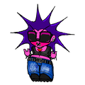 Vampire Sticker 2.5” x 2.5”