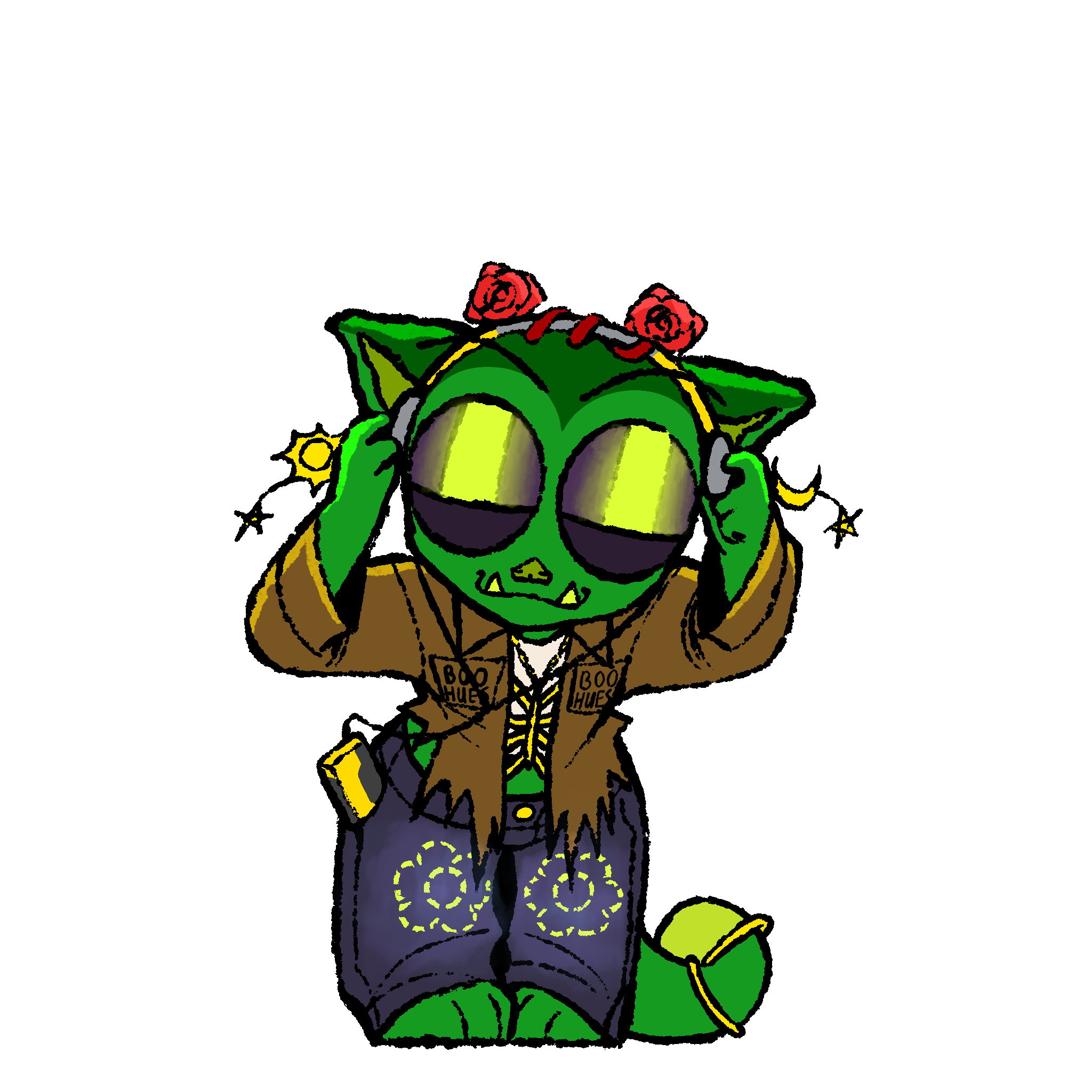 Goblin Sticker 2.5” x 2.5”